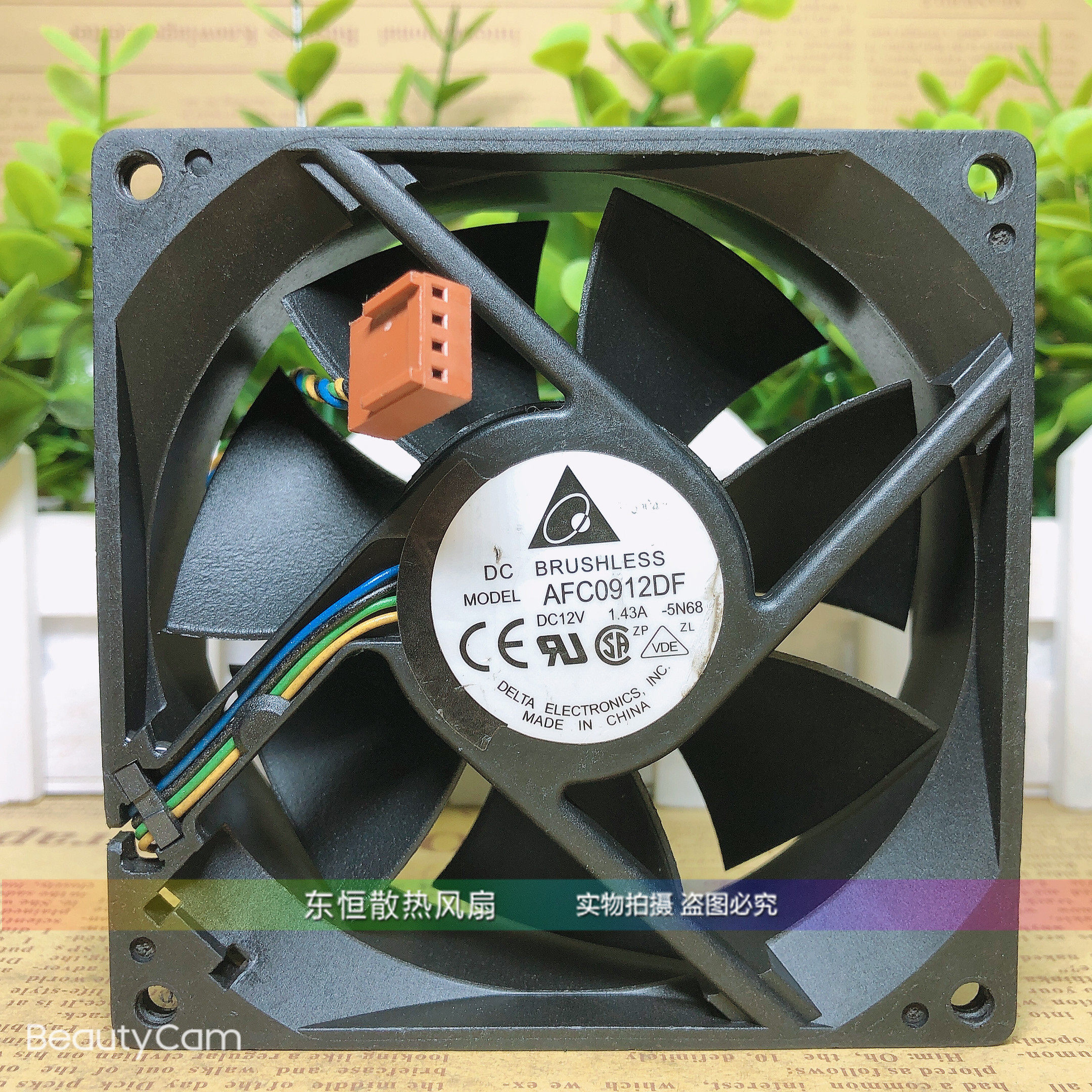 原装台达 AFC0912DF 12V 1.43A 9032 9CM 服务器 机箱 散热风扇