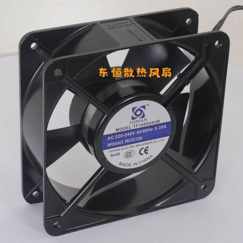 全新TOPFAN TF1860HA2B 220V  18CM 18060 机柜轴流风机 散热风扇
