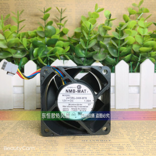 04W B76 1.00A NMB 服务器暴力散热风扇 12V 2415RL 6CM 原装 6038