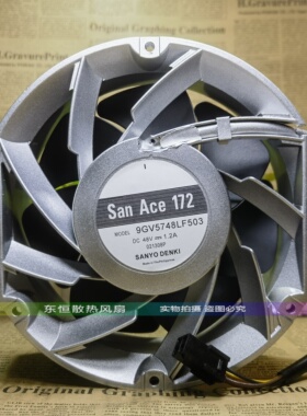 原装三洋 9GV5748LF503 48V 1.2A 17CM 17251 安川变频器散热风扇