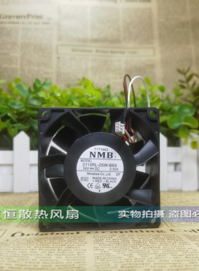 NMB 3115RL-05W-B69 8038 24V 0.50A 8CM 施耐德变频器 散热风扇