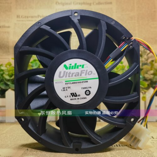 Nidec XV17L48BS1A5-07Z99 48V 1.54A 17251 17CM 变频器散热风扇