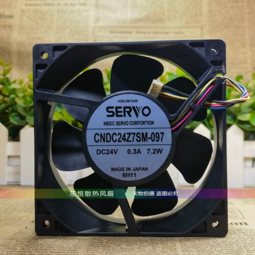 原装SERVO CNDC24Z7/Z7Q/Z7SM-055/097 24V 12038 变频器散热风扇