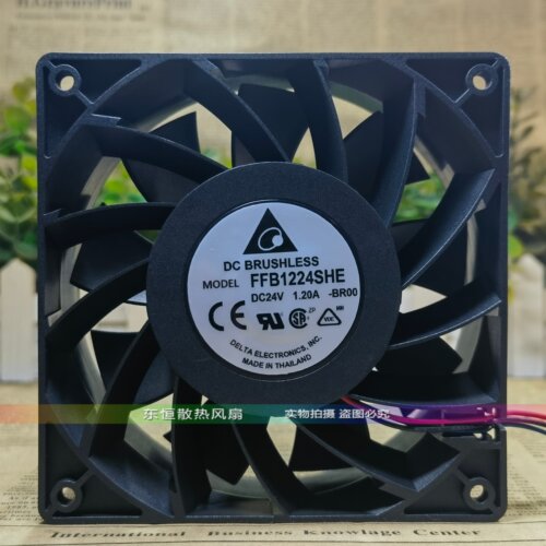 台达 PFB/FFB/AFB1224HE/HHE/VHE/SHE/EHE/GHE/UHE 变频器风扇24V
