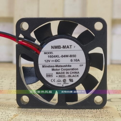 原装NMB 1604KL-04W-B50 12V 0.10A 4010 4CM 显卡南北桥散热风扇