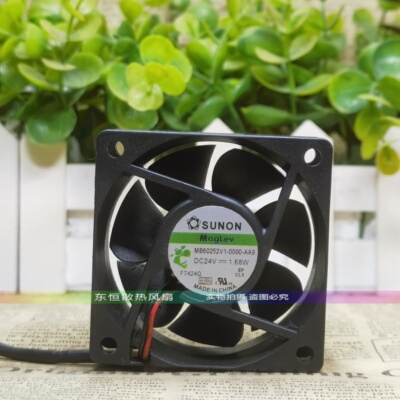 SUNON MB60252V1-0000-AA9 24V 1.68W 6025 6cm 变频器 散热风扇