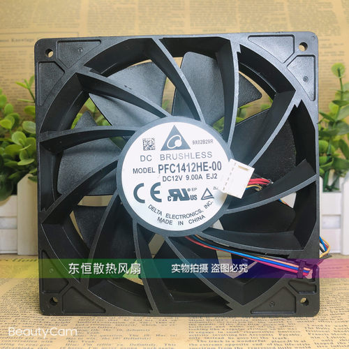 台达 PFC1412HE-00 EJ2 12v 9.00A 14038 14CM E10服务器散热风扇
