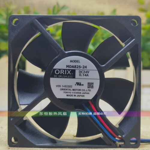 原装东方/ORIX 8025 MDA825-24 24V 0.14A 8CM 变频器 散热风扇