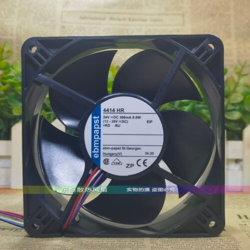 原装德国ebmpapst 4414HR 12038 24V 8.6W 360mA 变频器散热风扇
