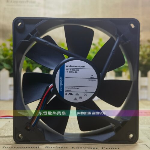 ebmpapst TYP 4414F/2/19D/FM/FD/39 12CM 变频器高端散热风扇24V