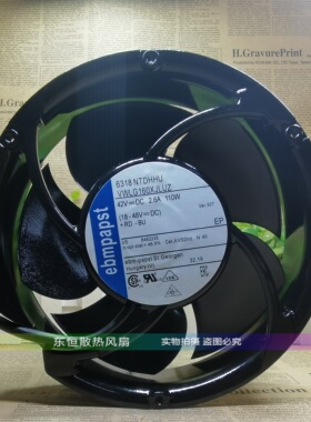 ebmpapst 6318NTDHHU 2.6A 110W 17251 西门子变频器散热风扇 42V