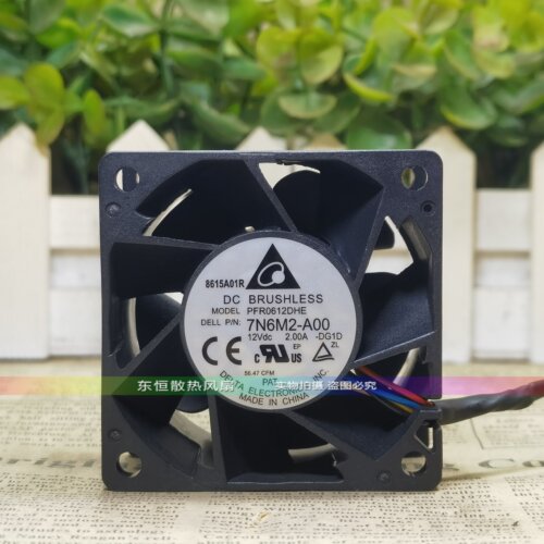 原装台达 PFR0612DHE 12V 2.00A 6038 6CM  服务器 暴力 散热风扇
