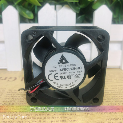 原装台达 5020 5cm AFB0512HHD 12V 0.21A CPU机箱服务器散热风扇
