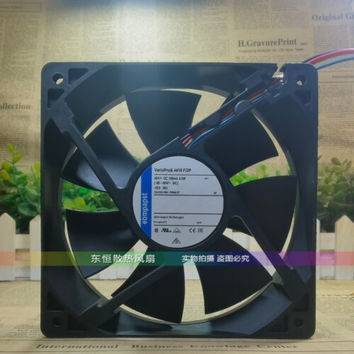 ebmpapst 4418F/2P/39/FNH/FN/12N 12025 48V 变频器散热风扇12CM