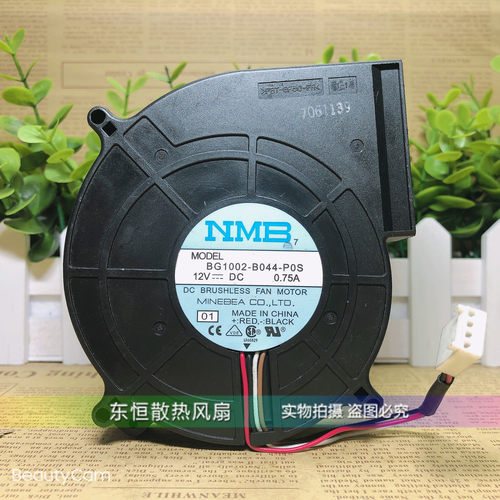 全新 NMB BG1002-B044-POS 12V 0.75A 10025 10CM 鼓风机涡轮风扇