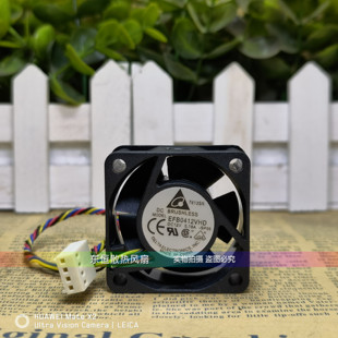 台达 4020 12V 0.18A EFB0412VHD 4cm 交换机 1U服务器 散热风扇