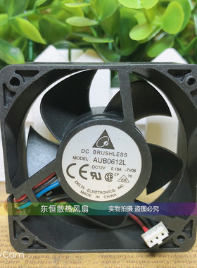 原装台达 6CM AUB0612L 6025 12V 0.16A 机箱 主板 电源 散热风扇