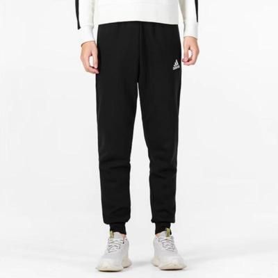 正品Adidas/阿迪达斯男裤经典运动加绒收口小脚裤休闲长裤HL2236