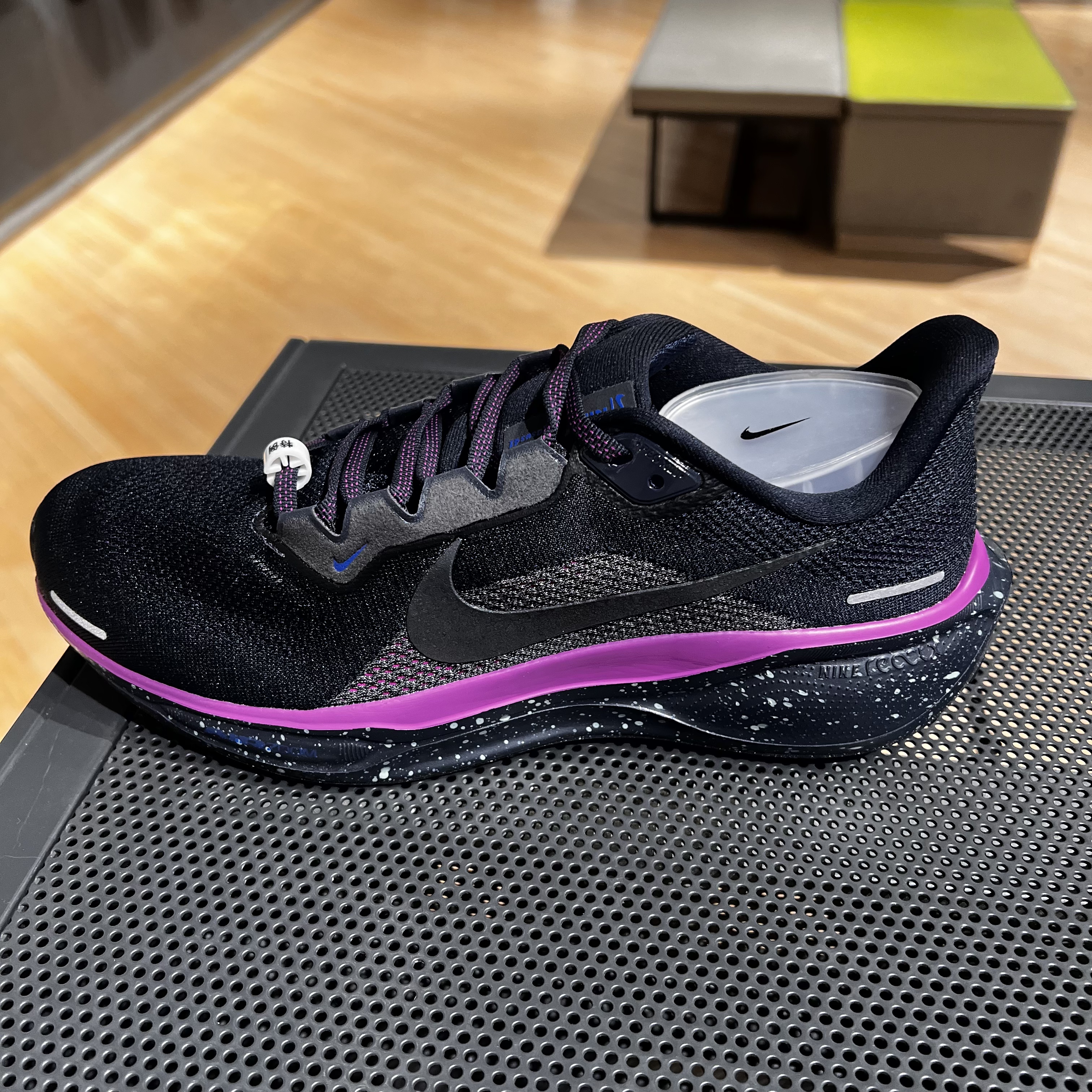 Nike/耐克男鞋Pegasus 41飞马黑紫男款舒适运动跑步鞋HQ7972-400