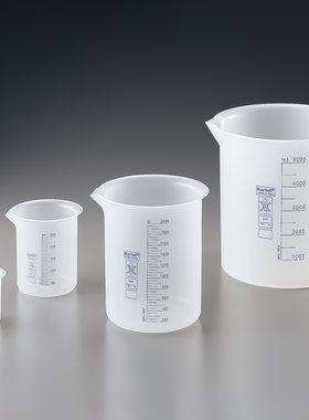 KARTELL塑料烧杯25ml-5000ml进口PP刻度烧杯可高温高压灭菌耐酸碱