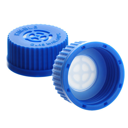 PTFE膜透气瓶盖GL45蓝盖瓶透气盖