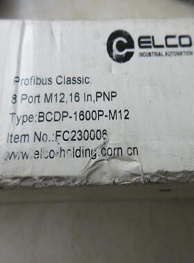 全新原装宜科 BCDP-1600P-M12 现货询价