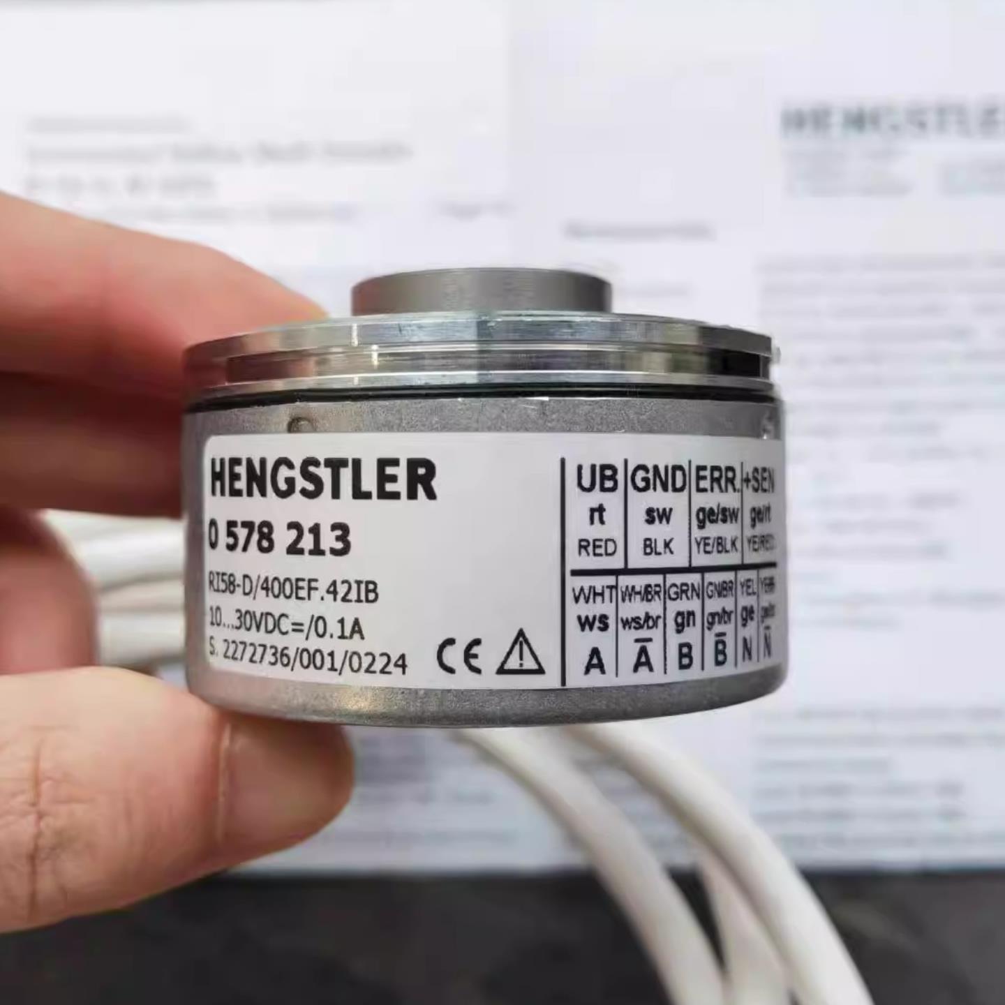 德国Hengstler亨士乐编码器RI58-D400EF42IB原装正品询价