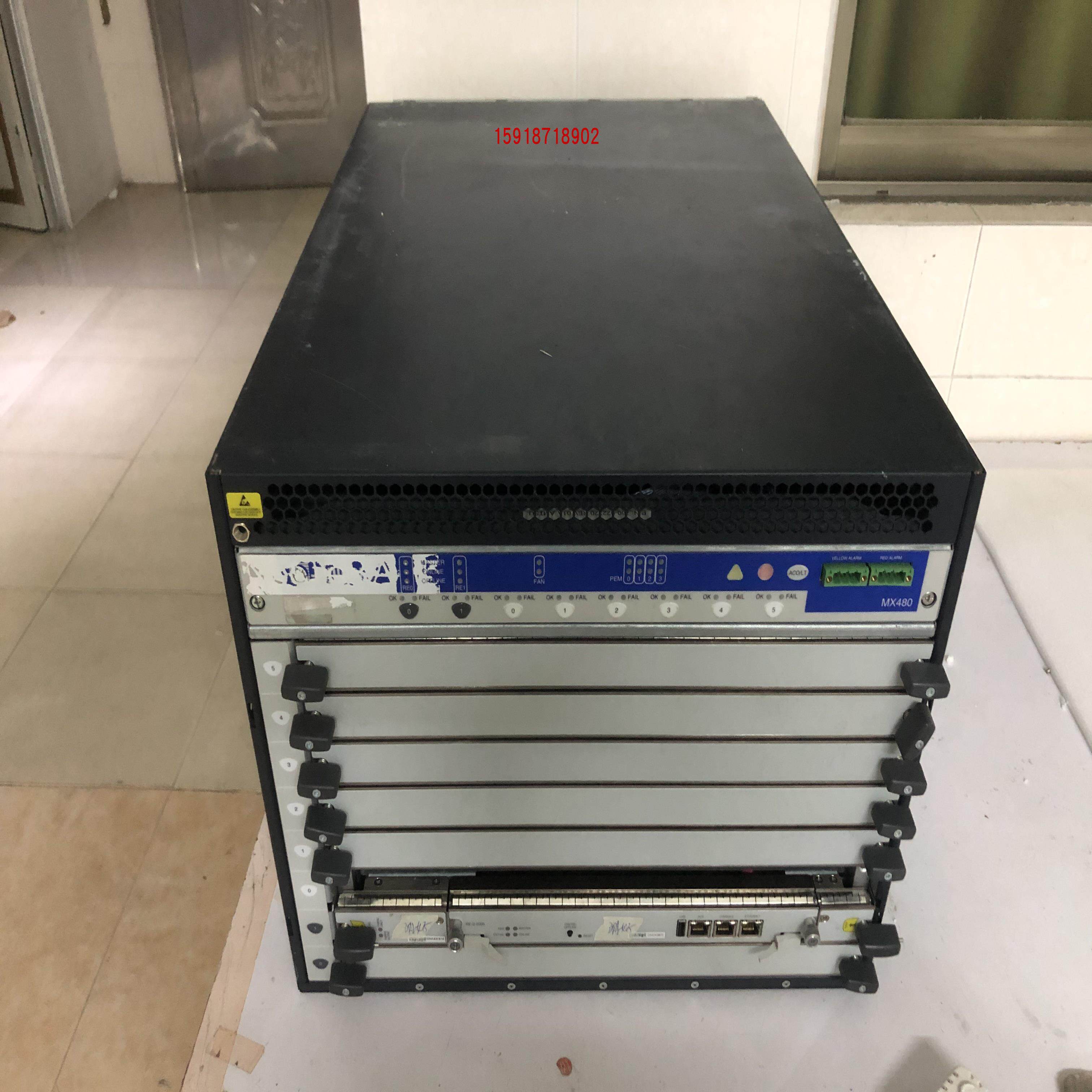 juniper MX480 机箱带风扇 核心企业级路由器 支持万兆扩展询价