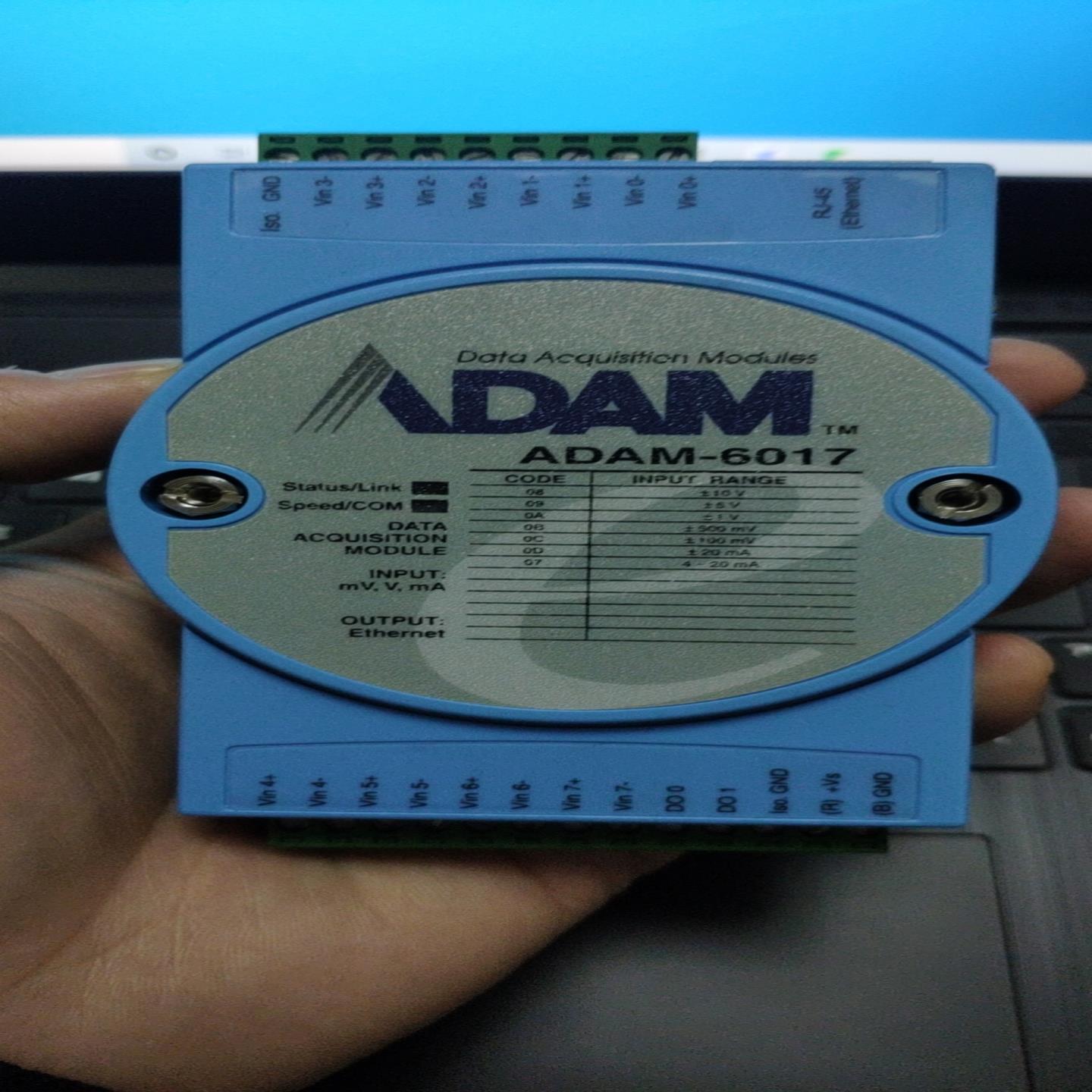 ADAM-6017 研华 8-Ch AIDO远程IO模拟量 8模拟输入支持Modbu询价