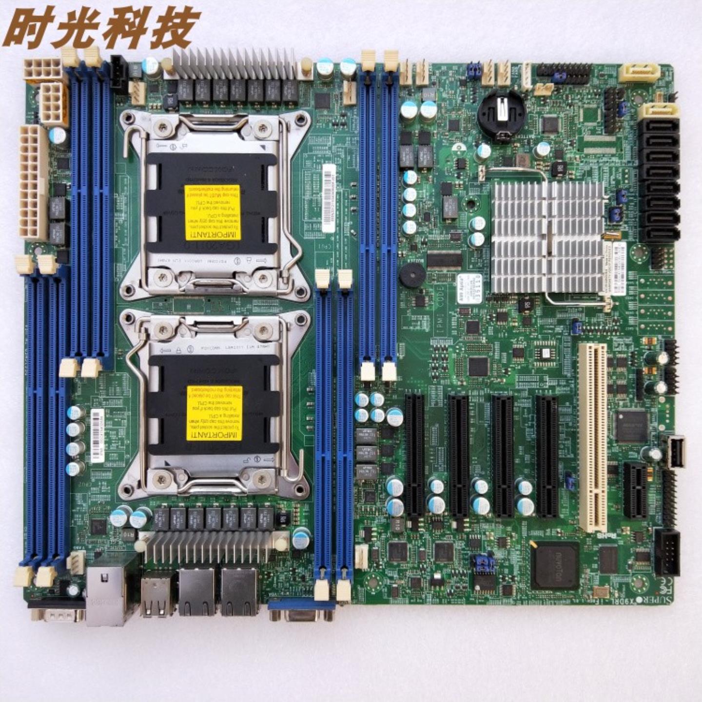 原装超微 X9DRL-IF 双路X79 2011针服务器主板 C602支持2670V询价