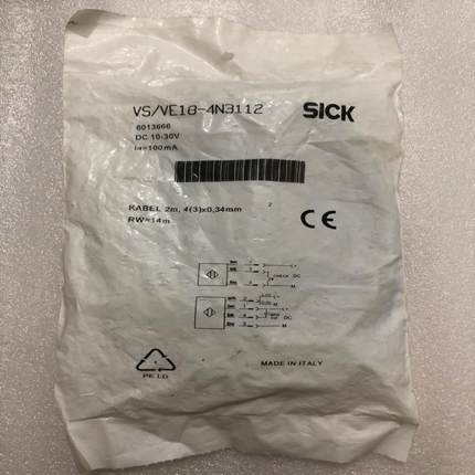 全新原装 SICK施克 VSVE18-4N3112 订货号6013666实物拍摄 询价
