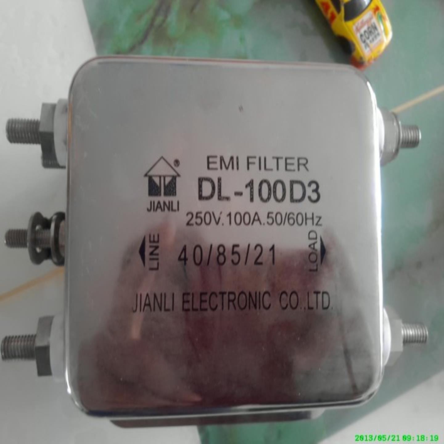 JIANLI EMI  filter    UPS电源滤波器  DL-100D3   250V100A询价