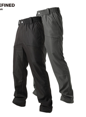 UNDEFINED 极简风直筒微喇版型隐藏口袋设计感通勤休闲长裤