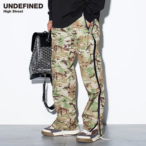 undefined长裤直筒潮牌防水长裤