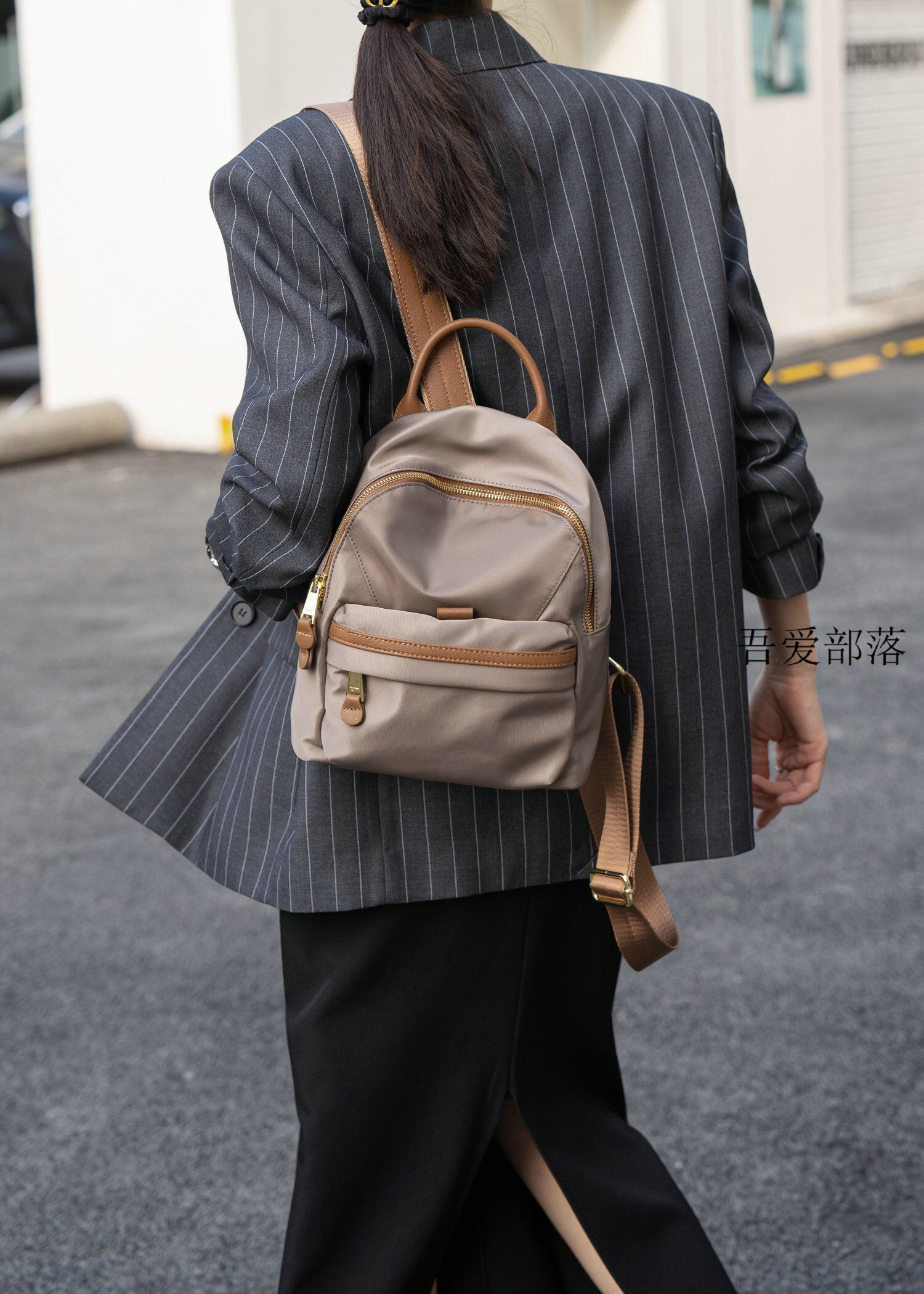 清货价不退不换小背包女新款逛街小双肩背包尼龙牛津布双肩包女