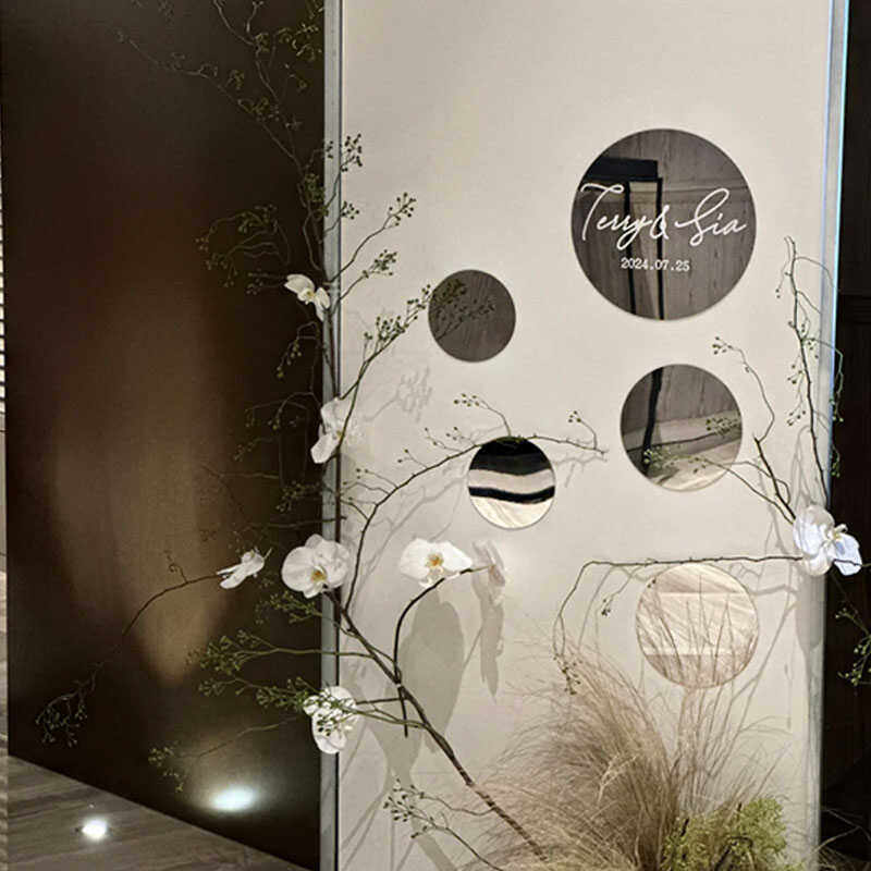 创意庆典桌面名牌婚礼席位卡桌卡数字定制大气亚克力定制镜面吊牌,个性定制/设计服务/DIY,工牌吊牌,淘宝优惠券,粉丝福利购,淘宝优惠卷