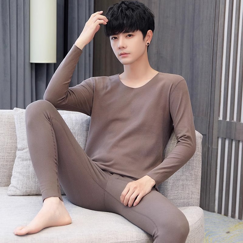 蒙迪伦保暖内衣套装男