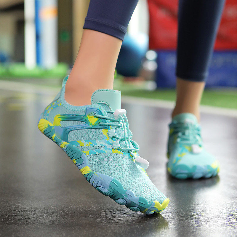 跳绳鞋女普拉提瑜伽鞋子综合训练鞋透气情侣健身运动跑步机专用鞋