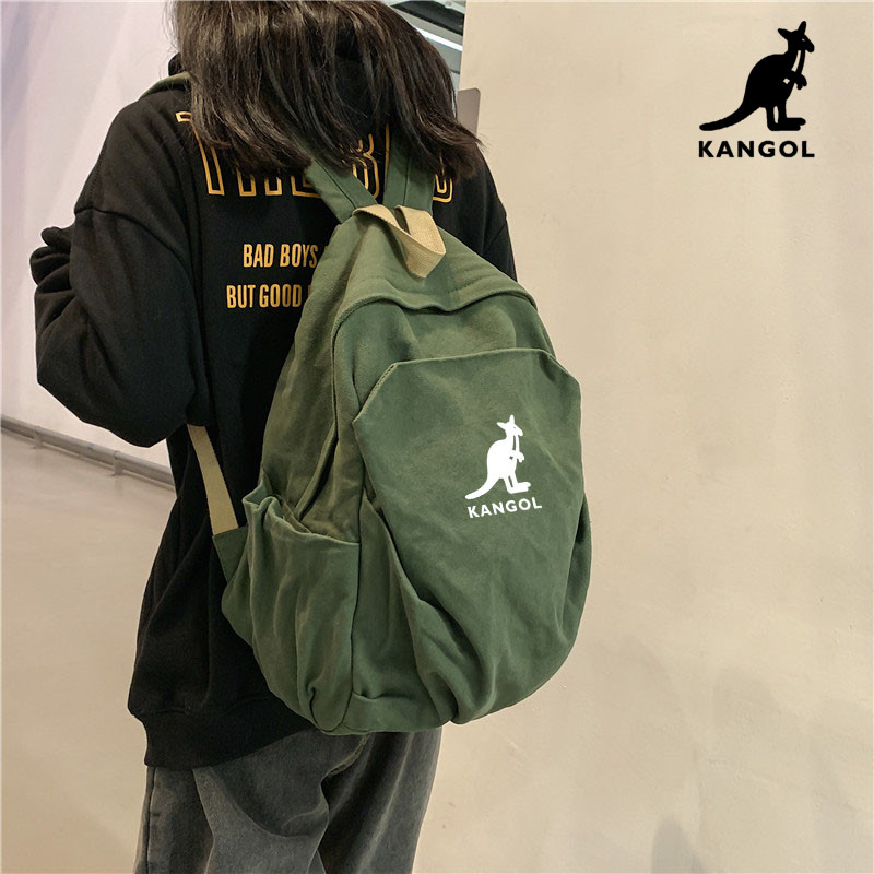 KANGOL英国代购正品帆布双肩包