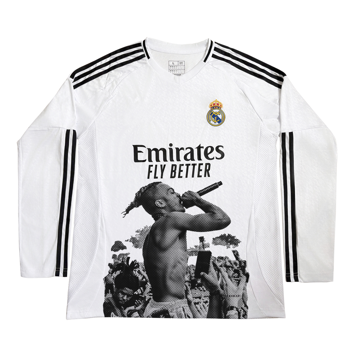 RULEE黑怕 XXXTENTACION复古blokecore球衣vibe嘻哈长袖夏季短袖