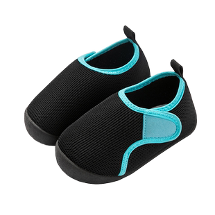 慈拓儿童室内鞋女童男童魔术贴运动鞋幼儿园室内小学生网面软底