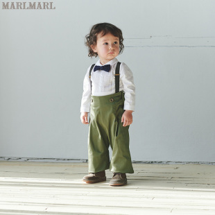 子slacks02 生日礼物裤 MARLMARL男童女童春夏西裤 儿童宝宝休闲长裤