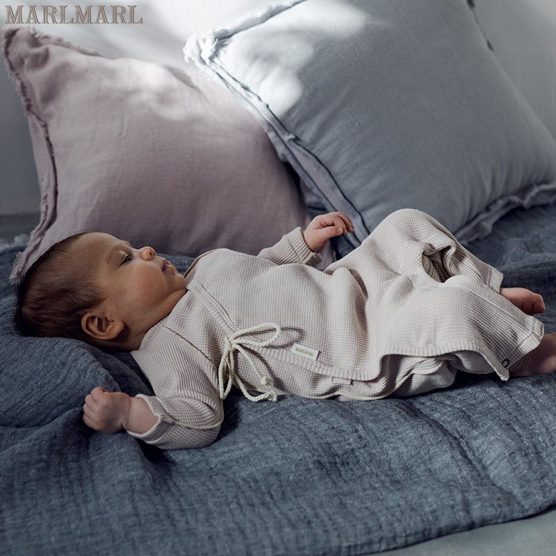 marlmarl日式新生长袖打底连体服