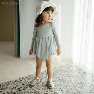 MARLMARL婴儿儿童帽子宝宝秋夏遮阳拒水白色宽檐渔夫帽brim04