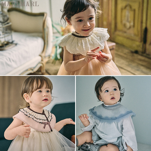 MARLMARL口水巾婴儿围兜女宝围嘴新生儿满月礼物生日礼物dolce