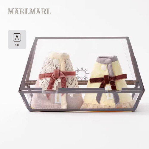 marlmarl口水巾女宝2件婴儿礼盒