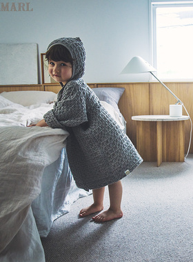 MARLMARL儿童宝宝可穿式浴袍浴衣纯棉柔软洗澡浴巾bathrobe04