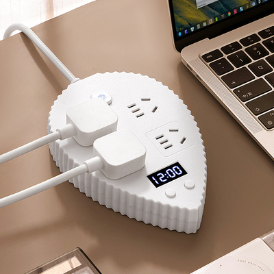 么正午创意叶子插座插板