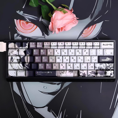 玛奇玛键帽小蜜蜂made68/wooting迈从ace68狼蛛/rog夜魔/魔导士75