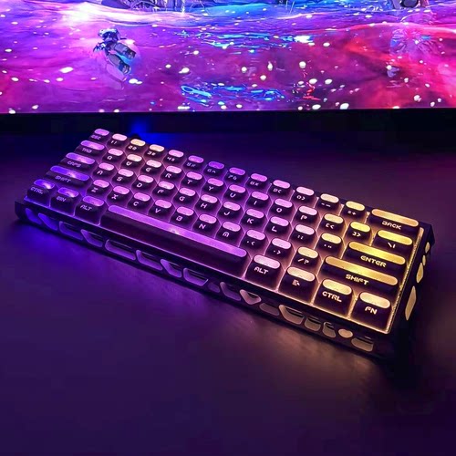 太空舱键帽rog夜魔/魔导士75he/hfx小蜜蜂made68迈从ace68/ev63
